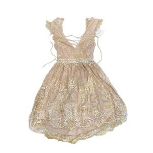 Champaign Sparkly Dress